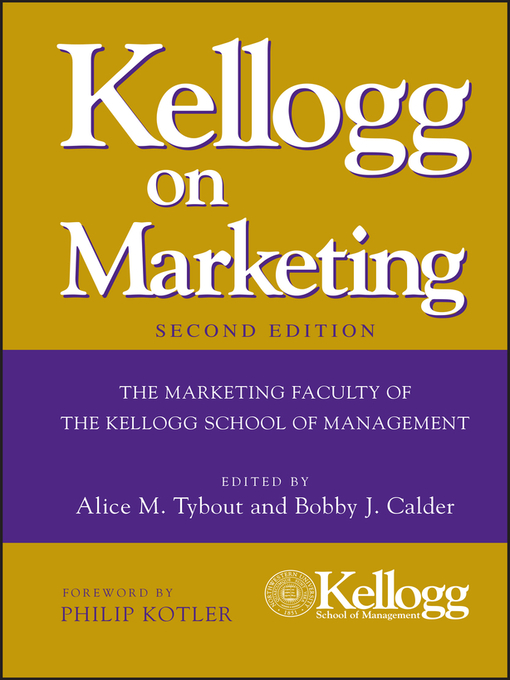 Title details for Kellogg on Marketing by Alice M. Tybout - Available